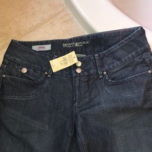 Banana Republic urban bootcut Jean nwt sz 2 long